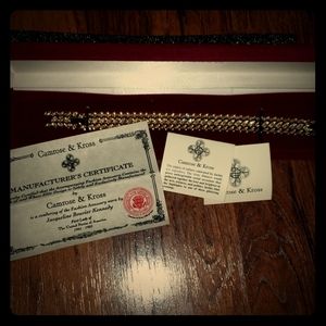 Camrose and kross weave bracelet